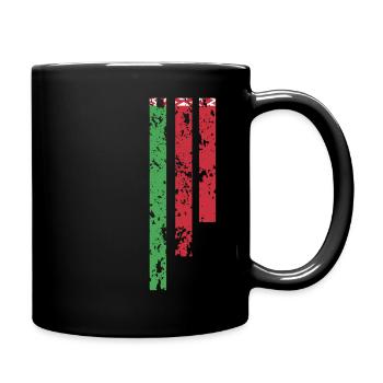 Fier de la Biélorussie - BLR - Mug uni - noir - Droite