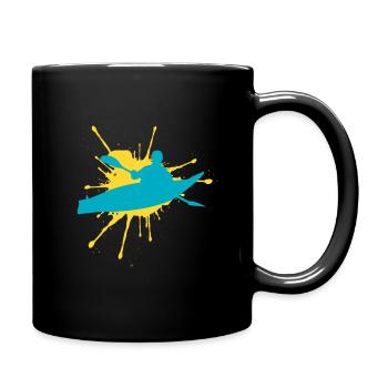 kayak - Mug uni - noir - Droite