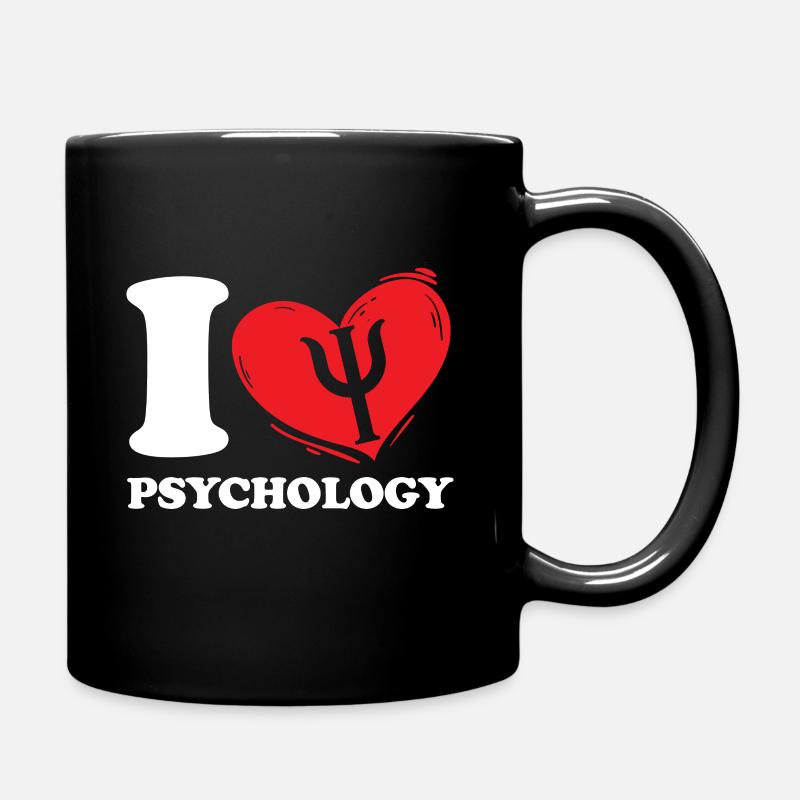 psychologie - Mug uni - noir
