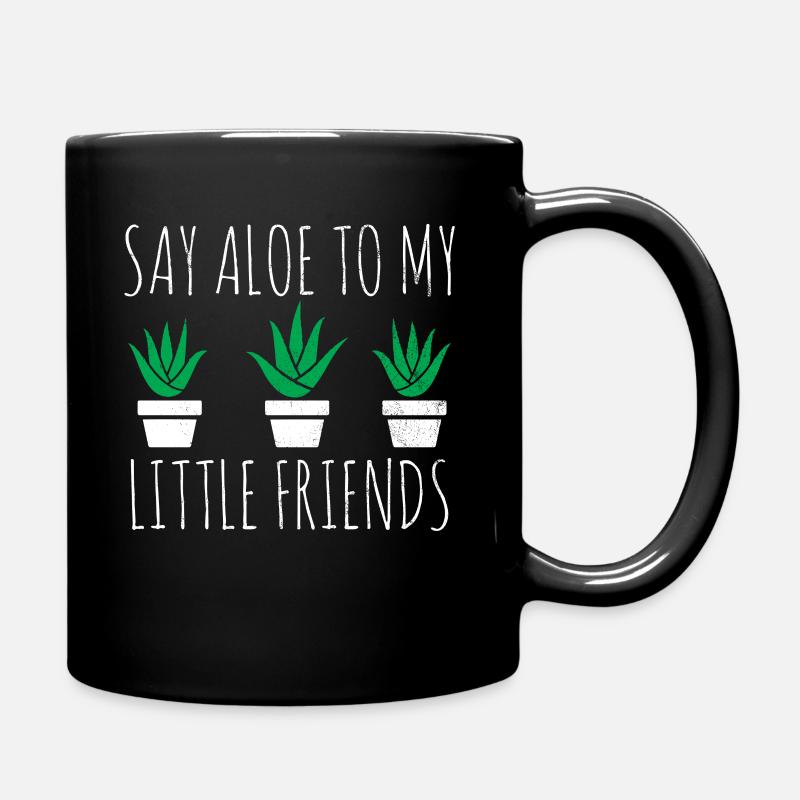 ALOE VERA - Tasse einfarbig - Schwarz
