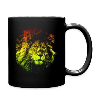 Reggae Jamaikanisches Musikgenre - Tasse einfarbig - Schwarz - Rechts