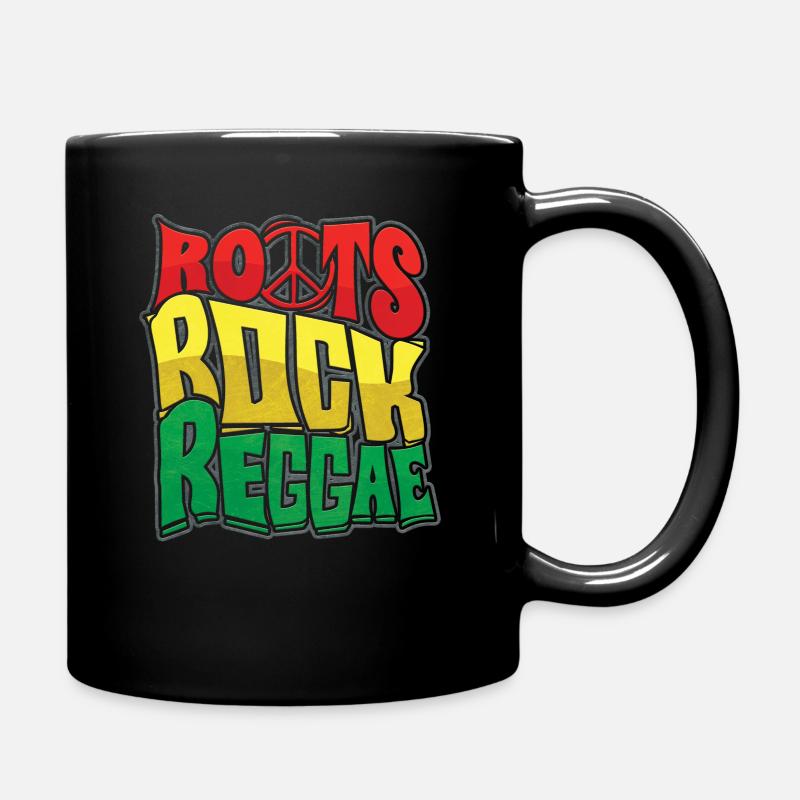 Roots reggae rock - Mug uni - noir