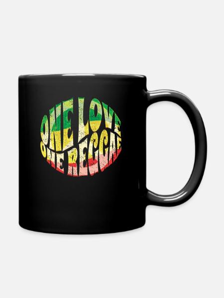 Reggae Music - Tasse einfarbig - Schwarz