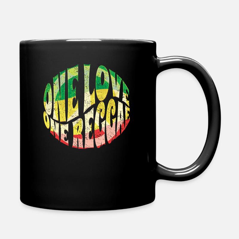 Reggae Music - Tasse einfarbig - Schwarz