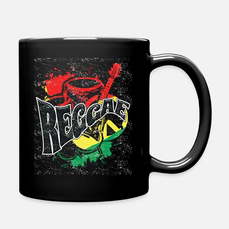 Reggae jamaïcain - Mug uni - noir