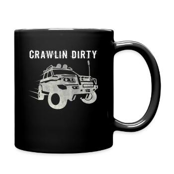 Offroad - Tasse einfarbig - Schwarz - Rechts