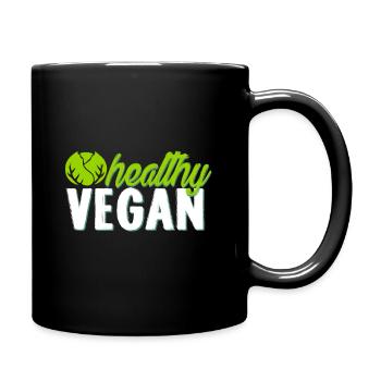 Cadeau de légumes - Mug uni - noir - Droite