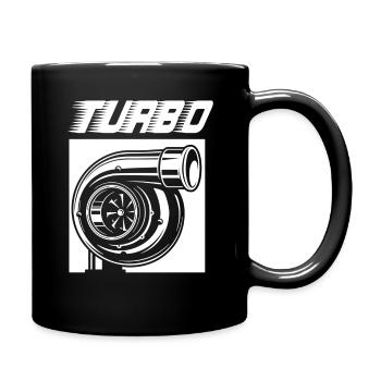Turbo - Full Colour Mug - black - Right