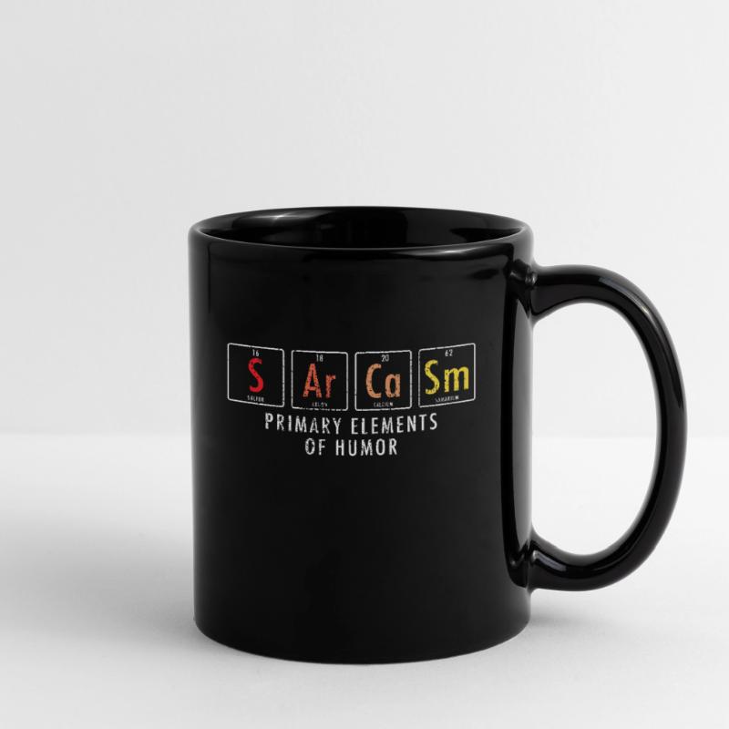 Sarcasm Elements Nerd Science Full Colour Mug