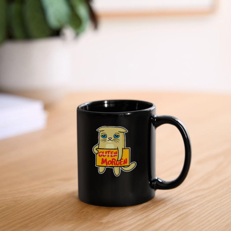Lustiger Spruch Montag Geschenkidee Geschenk Tasse einfarbig