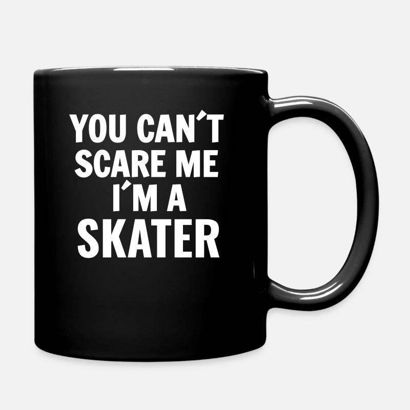 Rollschuhe - Tasse einfarbig - Schwarz