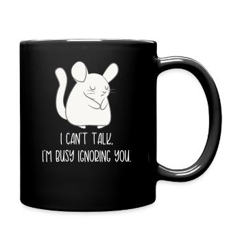 Chinchilla - Chinchillas - Sarcasme - Sarcastique - Mug uni - noir - Droite
