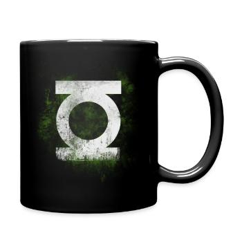 Green - green - Full Colour Mug - black - Right