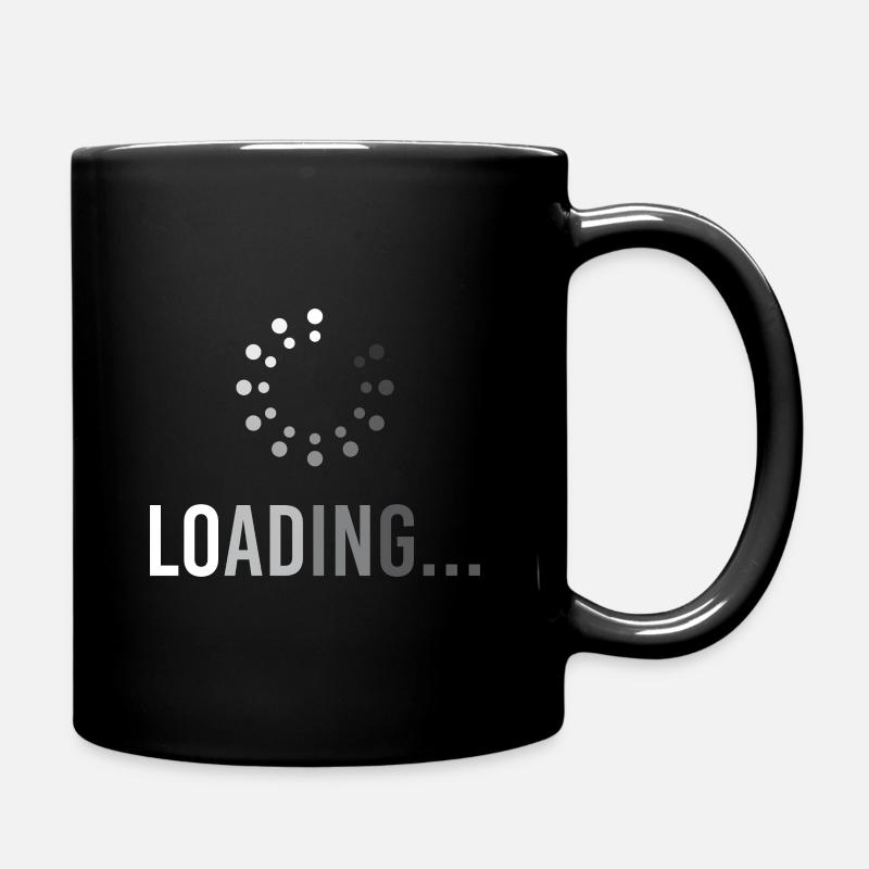 Loading Computer IT Itler Informaticien Informatique - Mug uni - noir