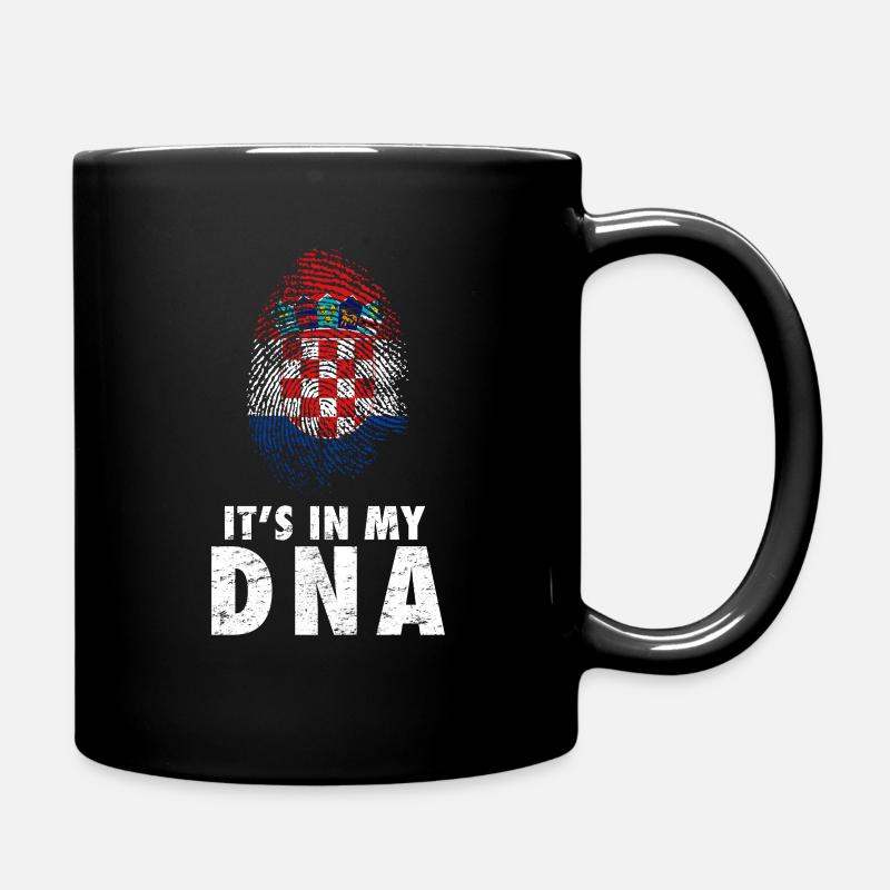 ADN croatie - Mug uni - noir