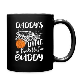Le panier de basket-ball Buddy - Mug uni - noir - Droite