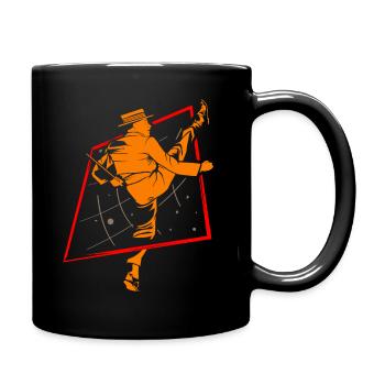 Musique ska - Mug uni - noir - Droite
