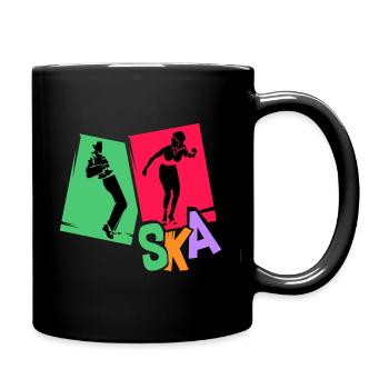 Musique ska - Mug uni - noir - Droite