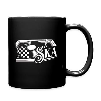 Ska reggae - Full Colour Mug - black - Right