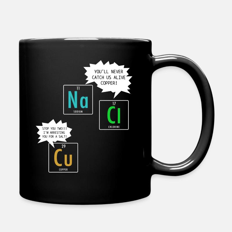 Chimiste Chimiste Lustig Nerd - Mug uni - noir