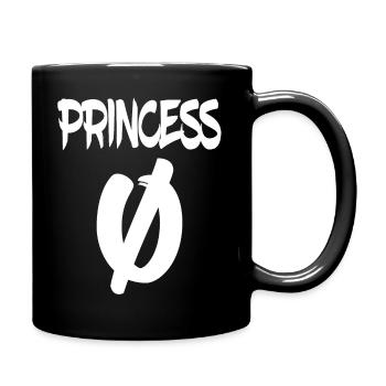 princess daughter niece granddaughter child children sweet - Full Colour Mug - black - Right