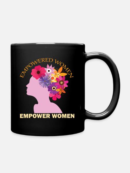 Empowered Women Empower Women - Le pouvoir des femmes - Mug uni - noir