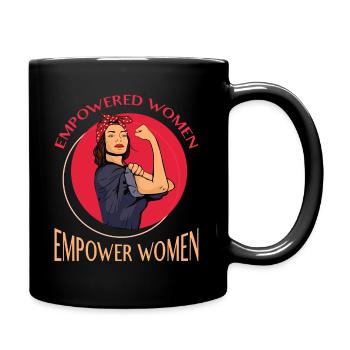 Empowered Women Empower Women - Le pouvoir des femmes - Mug uni - noir - Droite
