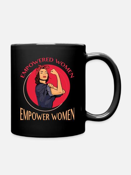 Empowered Women Empower Women - Le pouvoir des femmes - Mug uni - noir