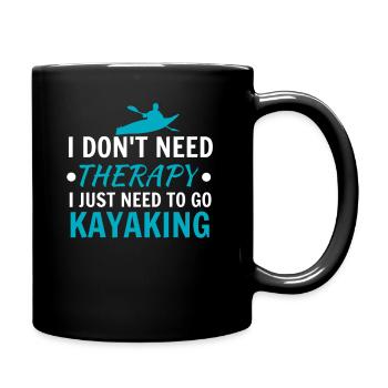kayak - Mug uni - noir - Droite