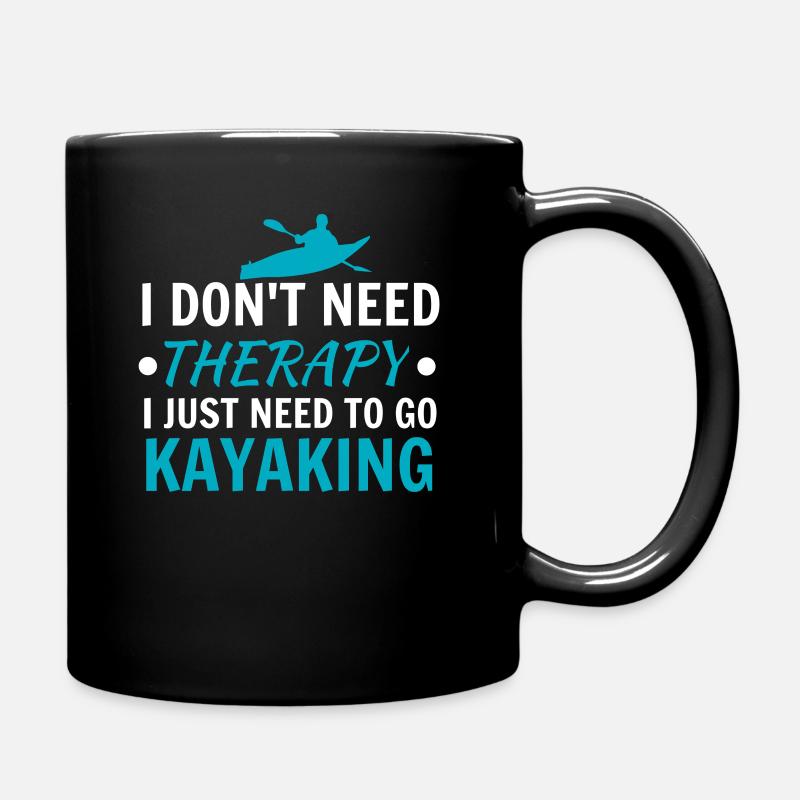 Kayak - Full Colour Mug - black
