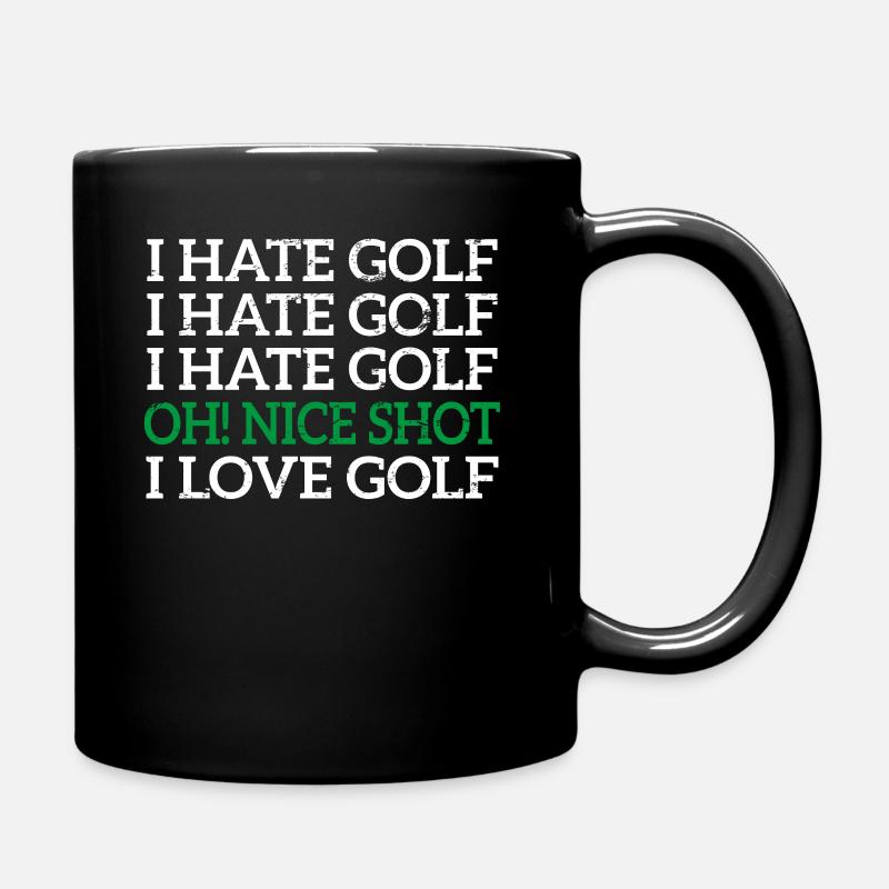 Golfer Golf - Mug uni - noir