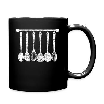 Cuisson - Mug uni - noir - Droite