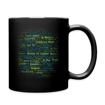 Rueda Wheel - Salsa Dance T-Shirt Dance Gift - Full Colour Mug - black - Right