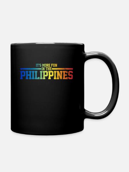 Philippinen Spass - Tasse einfarbig - Schwarz