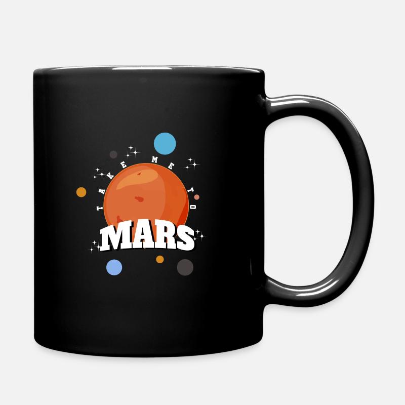 Planète rouge cadeau planète rouge - Mug uni - noir