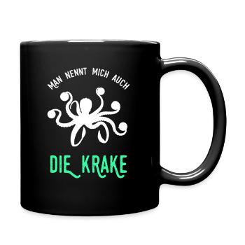 Poulpe Gardien Gardien Football Handball - Mug uni - noir - Droite