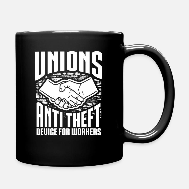Trade Union Work Proud Employees Union - Full Colour Mug - black