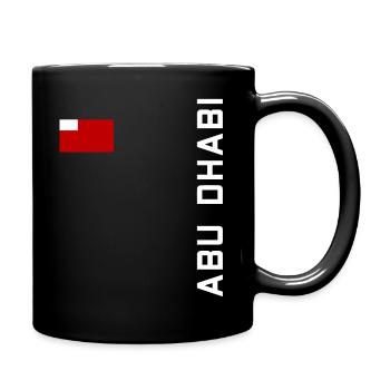 ABU DHABI SHIRT - Tasse einfarbig - Schwarz - Rechts