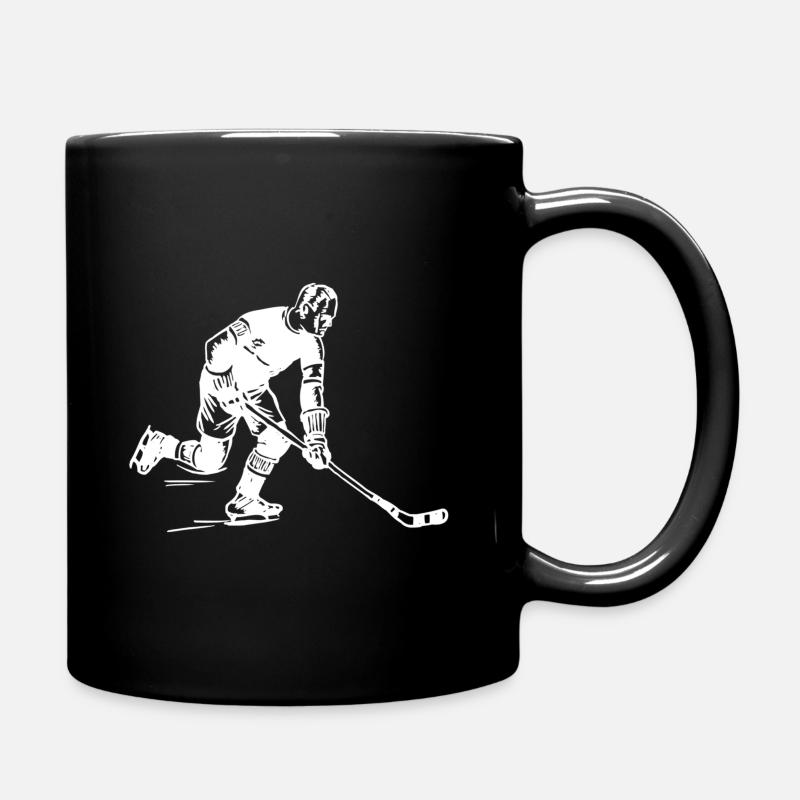 Hockey - Tasse einfarbig - Schwarz