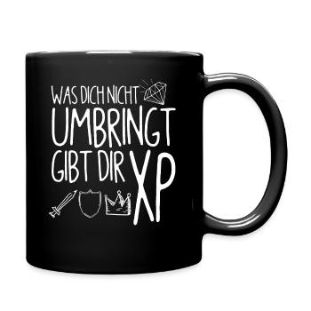 qui ne te tue pas - Mug uni - noir - Droite