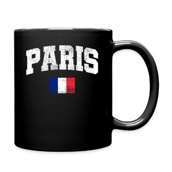 Paris Paris - Mug uni - noir - Droite