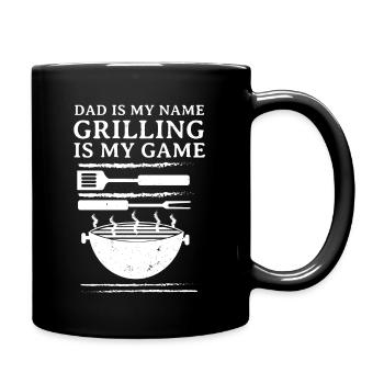 grill - Full Colour Mug - black - Right