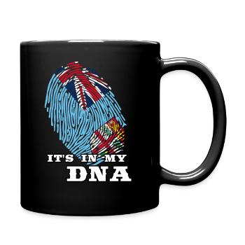 Fiji - It's in my DNA - Full Colour Mug - black - Right
