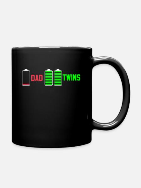 Zwillinge Zwillinge Zwillinge - Tasse einfarbig - Schwarz