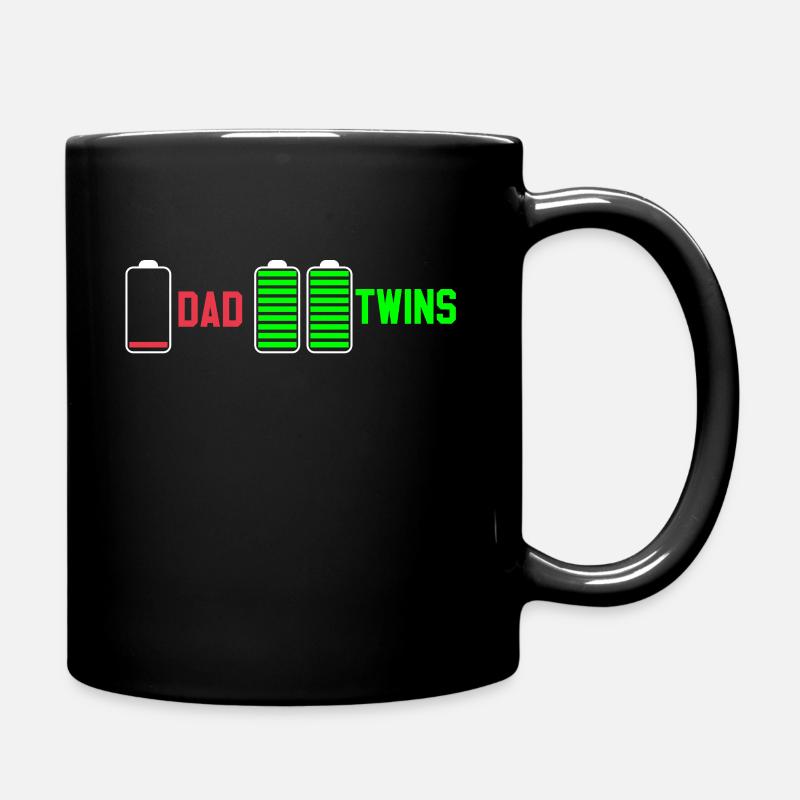 Zwillinge Zwillinge Zwillinge - Tasse einfarbig - Schwarz