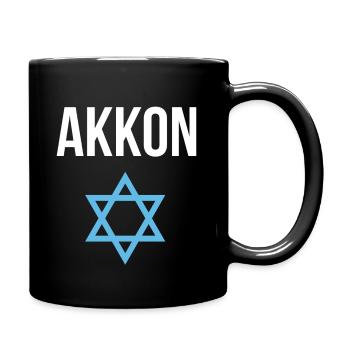 Acre Israel Souvenir - Full Colour Mug - black - Right
