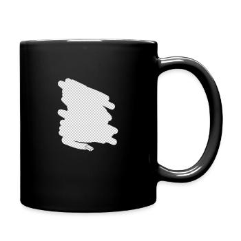 Eraser transparency - Full Colour Mug - black - Right