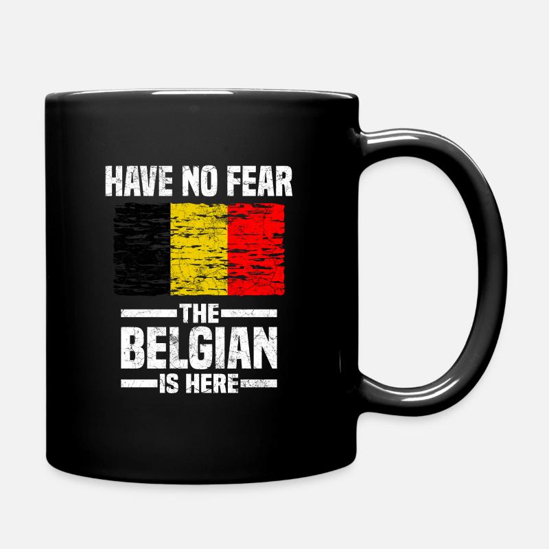 Belgique - Mug uni - noir
