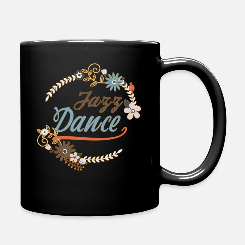 Cadeau de danse jazz - T-shirt de danse moderne - Mug uni - noir