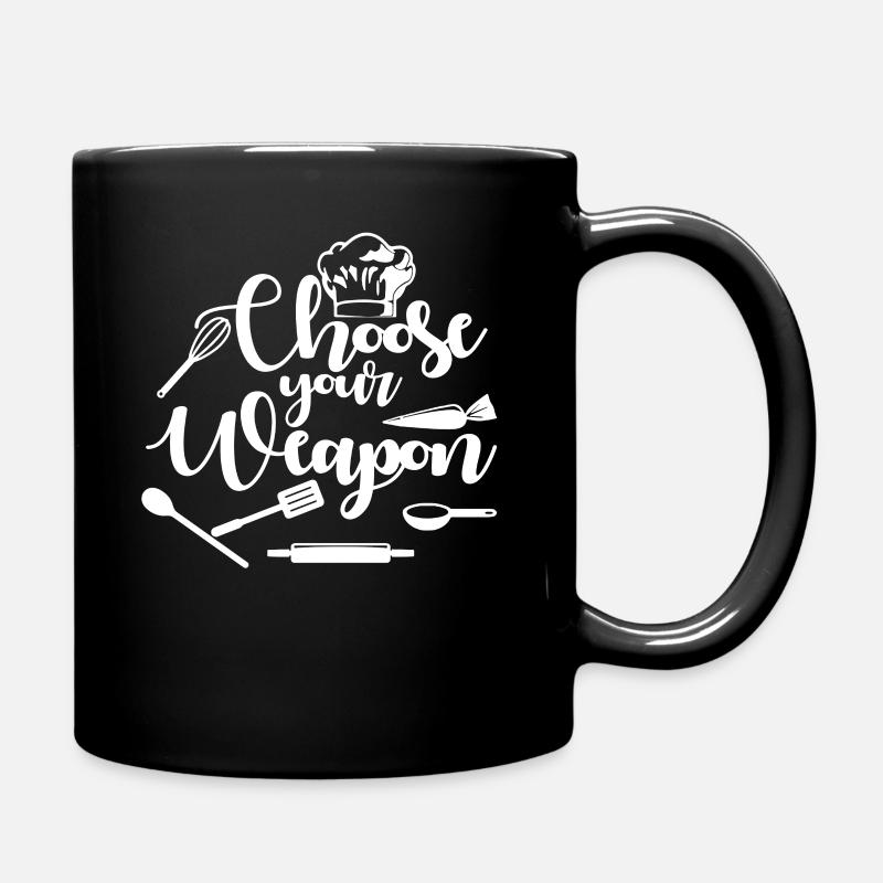 Chef cuisinier cuisine - Mug uni - noir